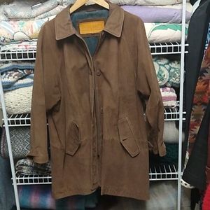 Woman's leather jacket.